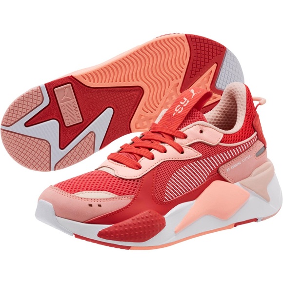 Puma Shoes - PUMA RS-X Toys Women’s Sneaker- Bright Peach/ High Risk Red